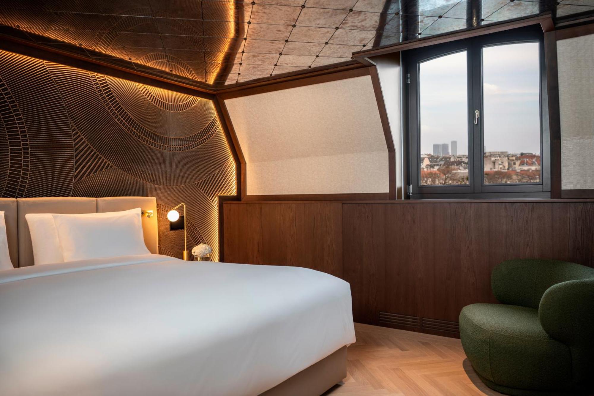 Almanac Palais Vienna Hotel Bagian luar foto A room at the hotel