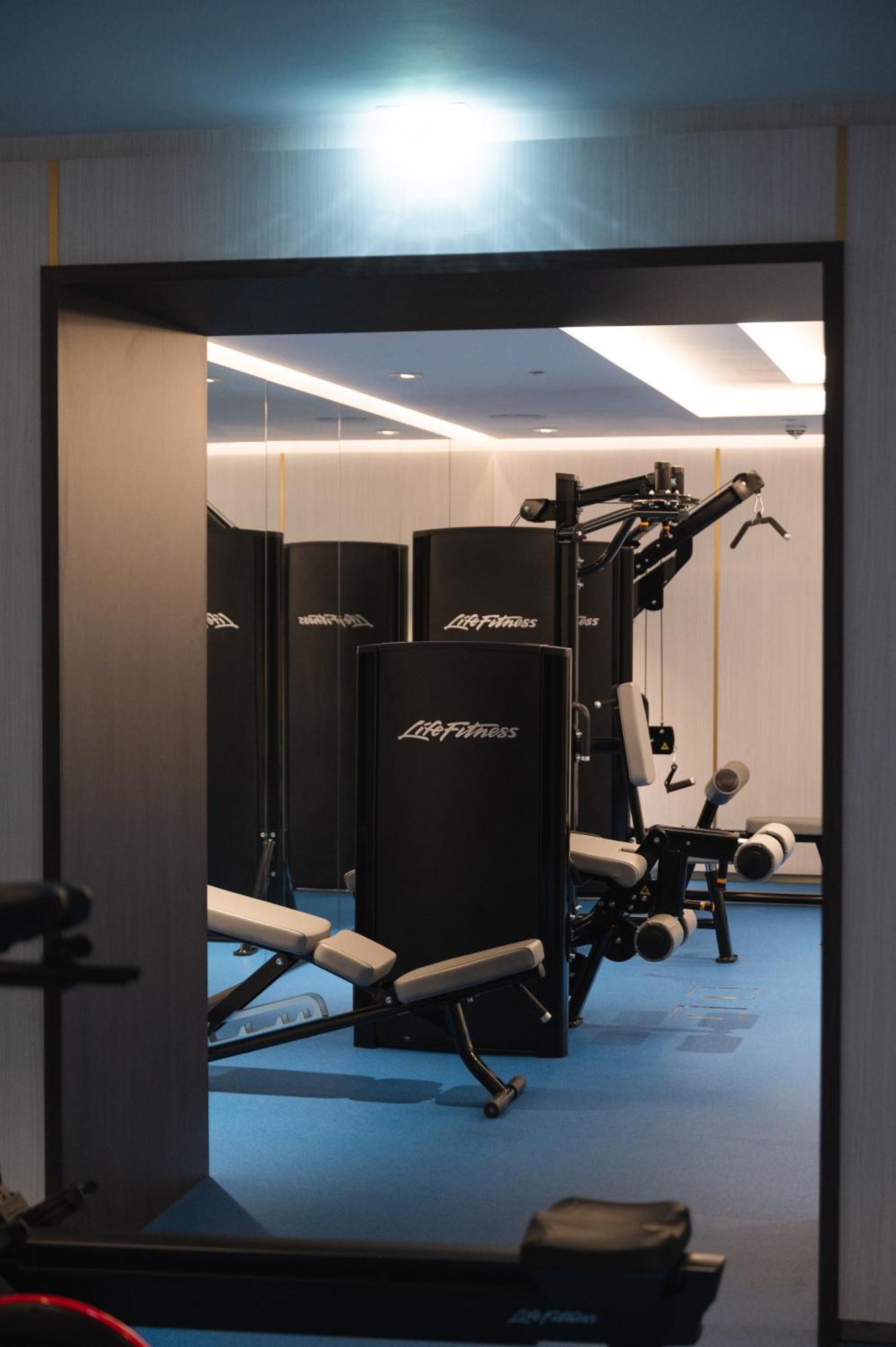 Almanac Palais Vienna Hotel Bagian luar foto Life Fitness equipment at the 2016 Olympics